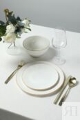 Тарелка фарфоровая десертная Elegance 21maison фото 2