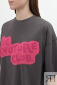 Футболка хлопковая с принтом The Couture Club фото 4