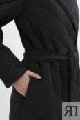 Пальто стеганое на поясе ELEGANZZA фото 5