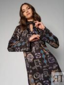 Платье с принтом ELEGANZZA фото 3