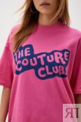 Футболка хлопковая с принтом The Couture Club фото 3