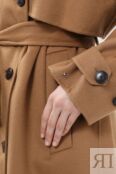 Пальто из смесовой шерсти свободного кроя Tommy Hilfiger фото 5
