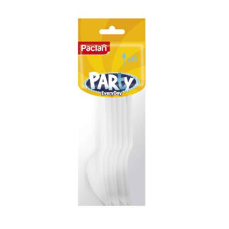 Набор одноразовых ложек Paclan Party EveryDay 6 шт Paclan