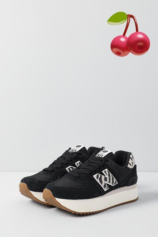 Кожаные кроссовки 574 NEW BALANCE фото 1