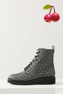 Ботинки с монограммой бренда Haskell Bootie Michael Michael Kors