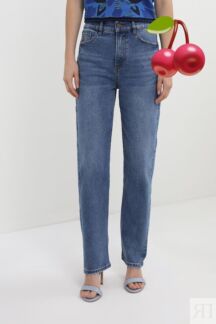 Джинсы с эффектом потертости Desigual