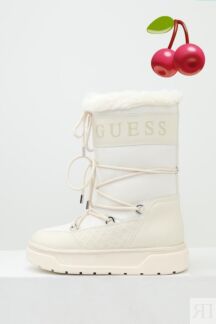 Сапоги со шнуровкой на меху Guess